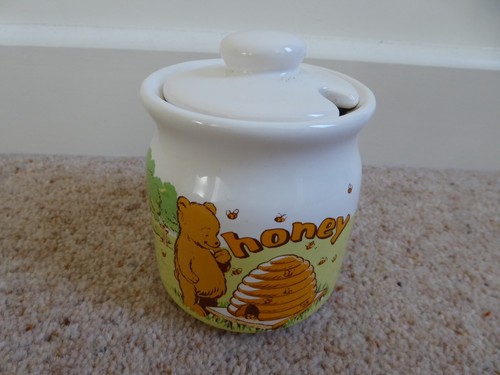 Vintage ceramic bear - ceramic, pot