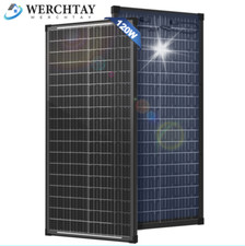 12Volt 120W Watt Solar Panel Mono for Off Grid RV Caravan boat shed Trailer Van