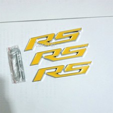 Silver Yellow Chrome RS Metal