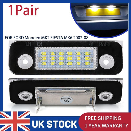 Led number plate lights - 2x,
