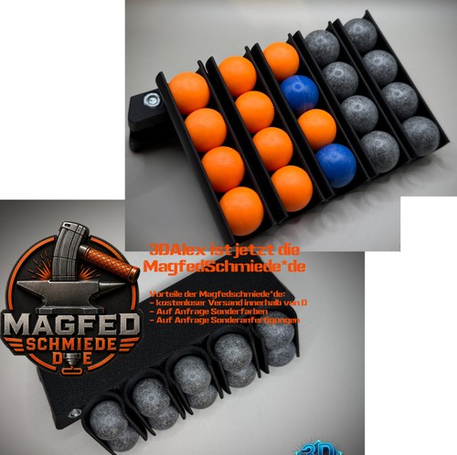 Bullet holder magazine - holder, for