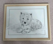Polyanna Pickering Westie Framed Print