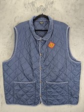 HENRI LLOYD Men's Gilet Vest Sleeveless Jacket Size XL Relaxed Vintage Fit Snap 