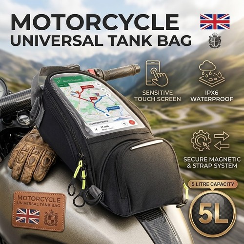 Motorcycle tank bag - motorcycle, waterproof