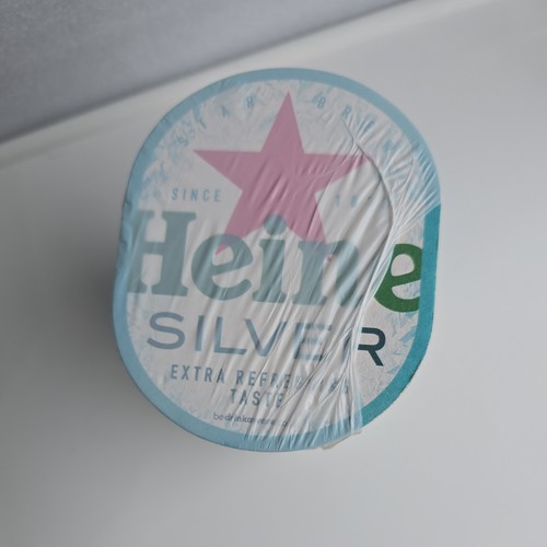 Heineken silver beer coasters - heineken,