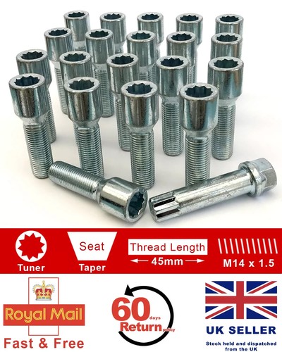 Tuner bolts m14 - 20, 1.5