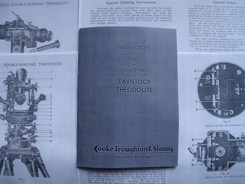 Tavistock theodolite operation - theodolite,