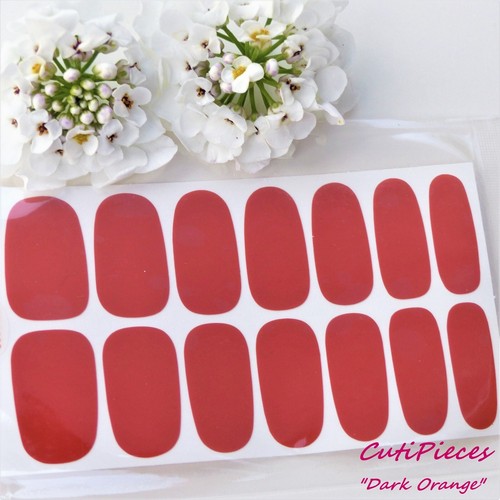 Nail art stickers solid colour - nail,