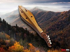 Appalachian Mountain Dulcimer Apple Creek FAD-1 Handmade in Romania with Gig Bag