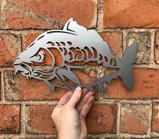 CARP FISH STEEL WALL ART