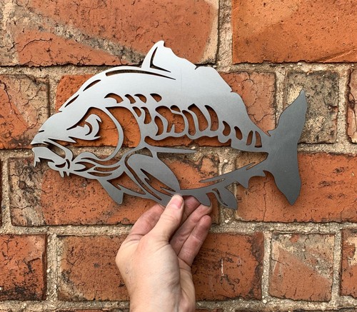Carp fish steel wall - carp,