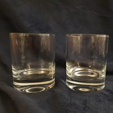 Pair of Smirnoff Vodka Glasses /  Tumblers - St Pierre & Fils