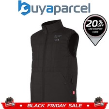 Milwaukee M12 XXL Heated Puffer Vest Gilet Black 12V M12HPVBL2 Washable BARE