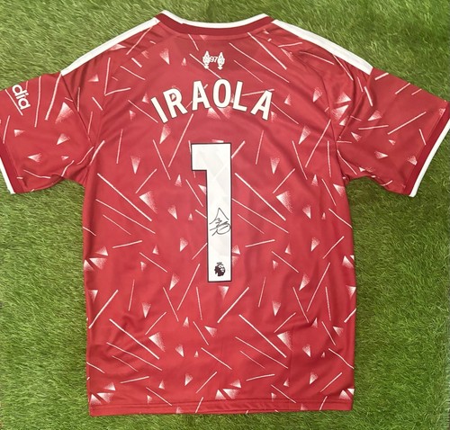Signed andoni iraola liverpool - andoni,