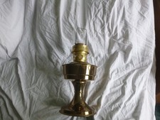 Vintage Super Aladdin Chrome oil lamp with ALADDIN Loxon glass chimney.