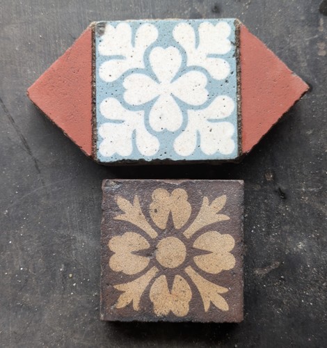 Victorian encaustic centre - 23,