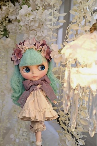 Neo blythe flower girl - girl, of