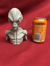 Grey Alien Bust - 3D printed