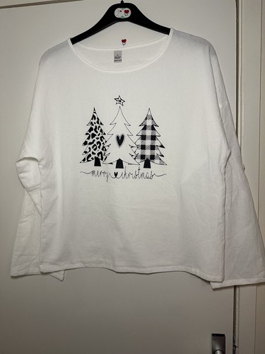 Tunic ladies white - white, christmas