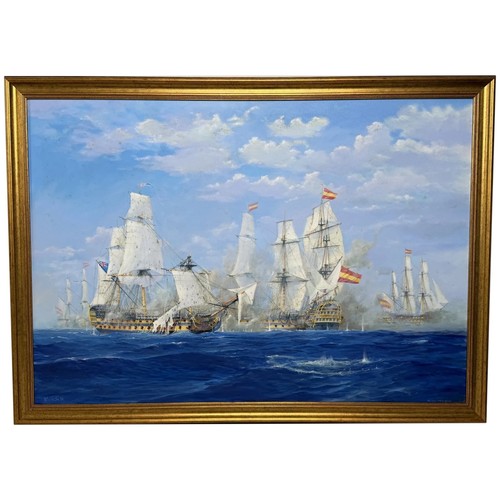 Marine oil battle - of, st
