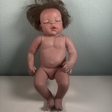 Reborn Baby Doll Silicone Realistic Real Life Looking Baby Doll 17”