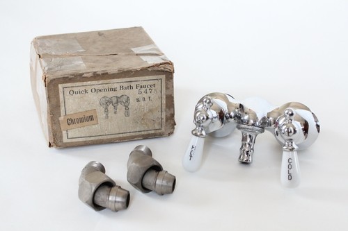 Antique faucet tub - antique, filler
