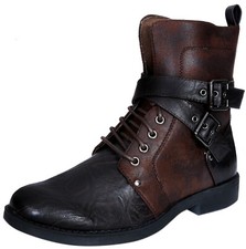 Mens punk rock goth - rock, ankle