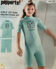 2pcs Girls UV50+ Wet Set Swim