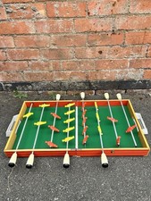 Vintage Eria Wooden Portable Foosball Table Game Indoor Soccer - Made in France