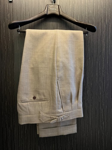 Vintage oatmeal cavalry twill - oatmeal,
