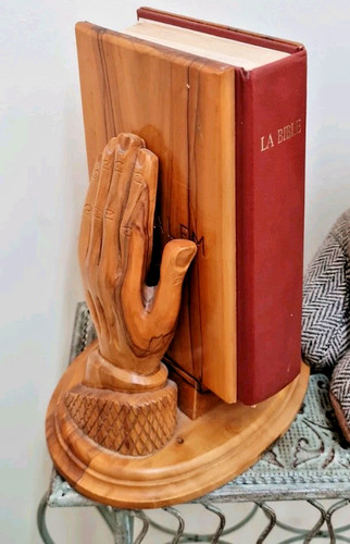 Bible with stand praying - stand,