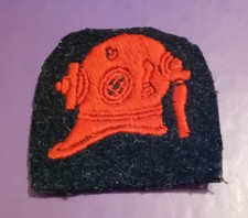 Old UK Royal Navy Diver