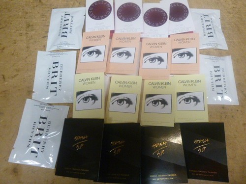 Ladies perfume vials mixed - vials, x