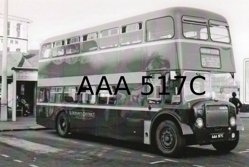 Aldershot district 517 aaa - &,
