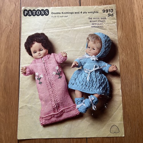 Vintage patons doll - vintage,