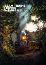 Steam Trains 2026 Calendars