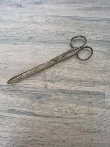 Vintage dress makers scissors - dress,