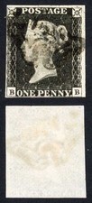 Penny Black (BB) Plate 6 Fine