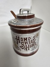 Home Sweet Home 1960s jar