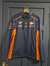 Repsol Honda HRC Moto GP Team Soft Shell Jacket Unisex Size Medium BNWT Castore