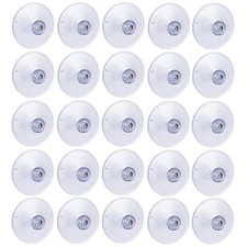 20x Vacuum Strong Suction Cups 20/25/40mm PVC Suckers Pads for Glass Window Door