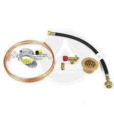 BUTANE BULKHEAD REGULATOR CAMPING GAS STARTER KIT CAMPERVAN MOTORHOME CONVERSION