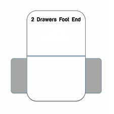 4ft6 Double Divan Bed With