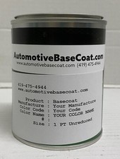 MERCEDES BENZ BASECOAT PAINT