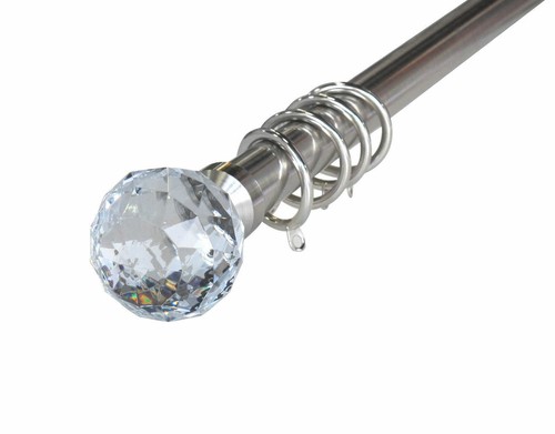 Metal curtain poles - metal,