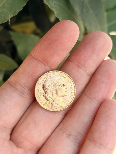 1911 france gold francs - 1911,