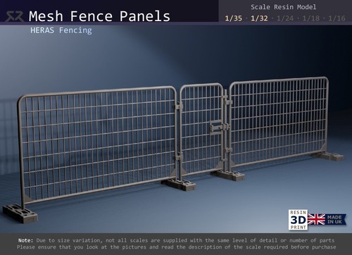 Mesh panel fence - panel, (heras)