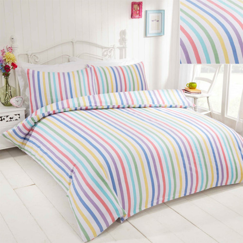 Candy stripe brushed - candy,