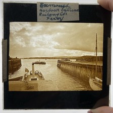 Antique magic lantern slide - magic,