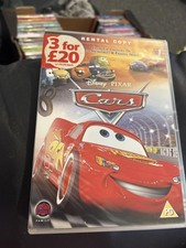Disney Pixar Cars DVD - Rental Copy